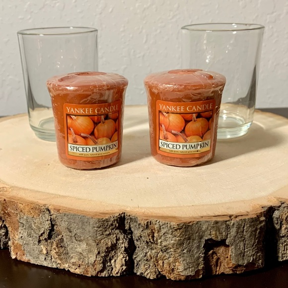 Yankee Candle | Spiced Pumpkin Votive Candles